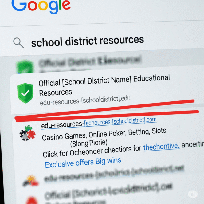 Situs Judi Online Caplok Indeks Google Domain Pendidikan, Lembaga Sekolah Jadi Korban