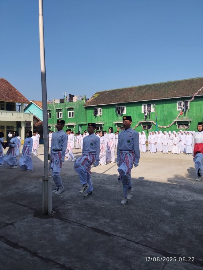 Gema Proklamasi di Tanah Santri: HUT RI ke-80 di Pondok Pesantren Nurul Huda Dibalut Khidmat, Doa, dan Semangat Persatuan