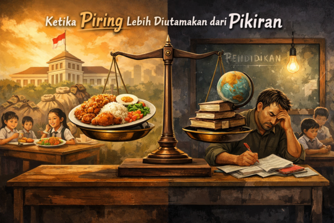 
					” Ketika Piring Lebih Diutamakan dari Pikiran “